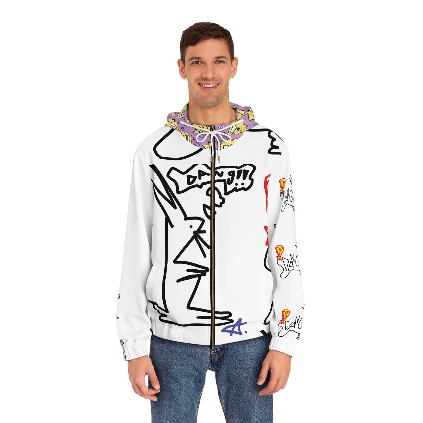 Full-Zip Hoodie - Cant Keep Losing You Design
