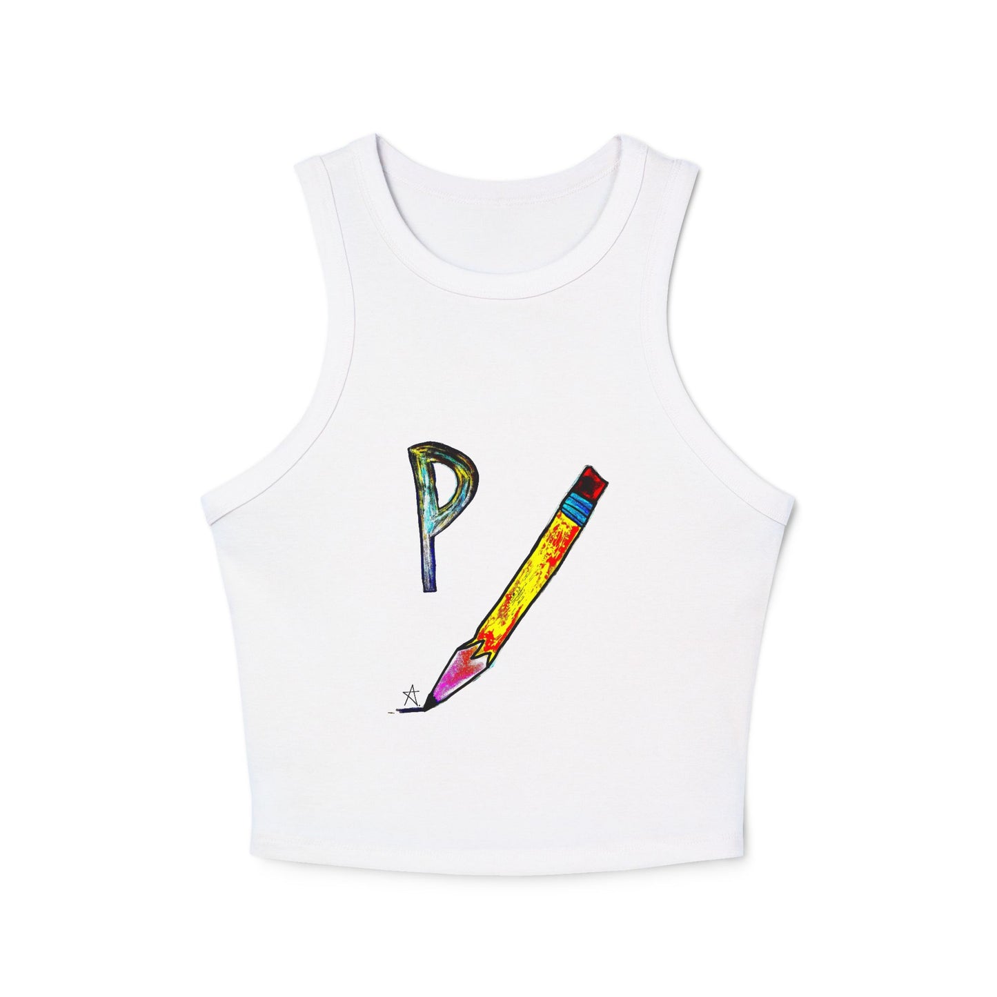 Women's Micro Rib Racer Tank Top