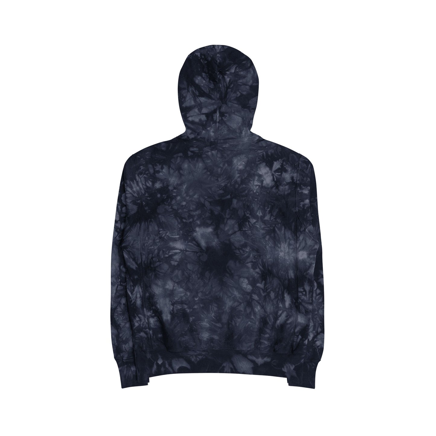 Unisex Tie-Dye Hoodie with Embroidery - Stylish Casual Wear