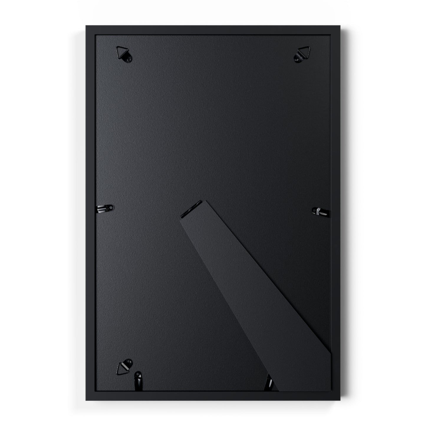 Cyber Zebra Framed Posters, Black