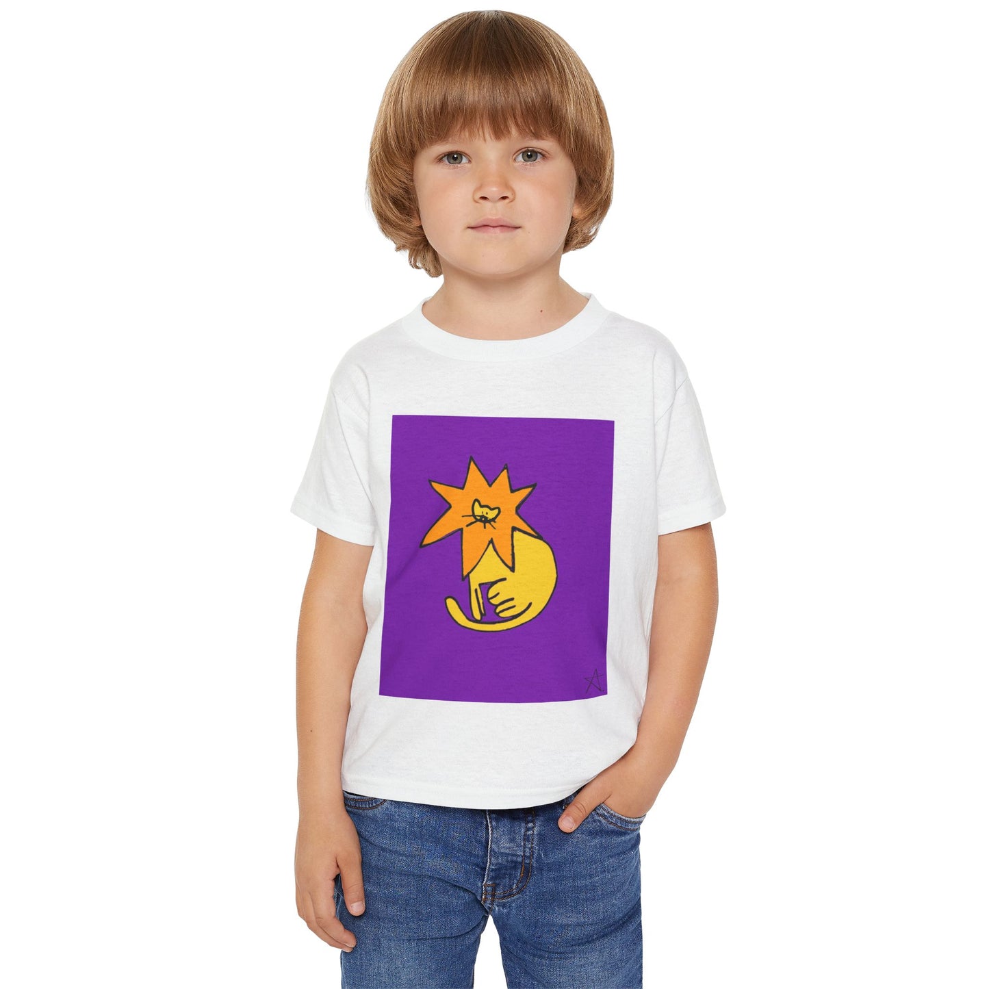 Toddler T-Shirt - Cute Lion 'Y U Ly'n' Design