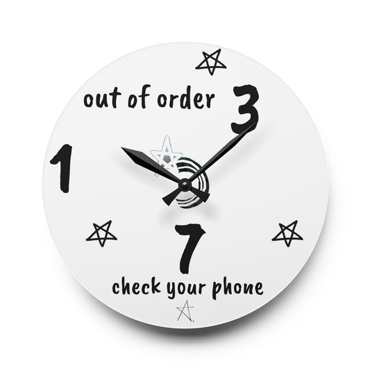 Acrylic Wall Clock
