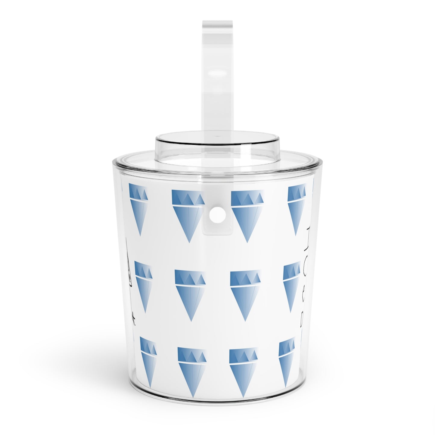 Ice Bucket with Tongs