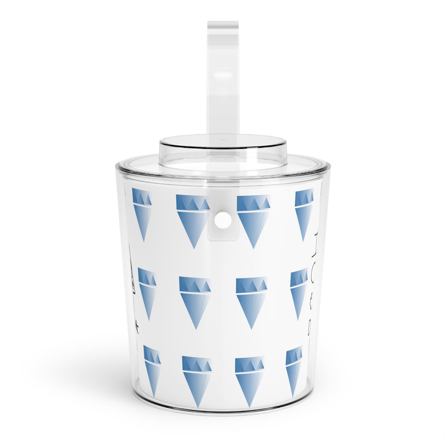 Ice Bucket with Tongs