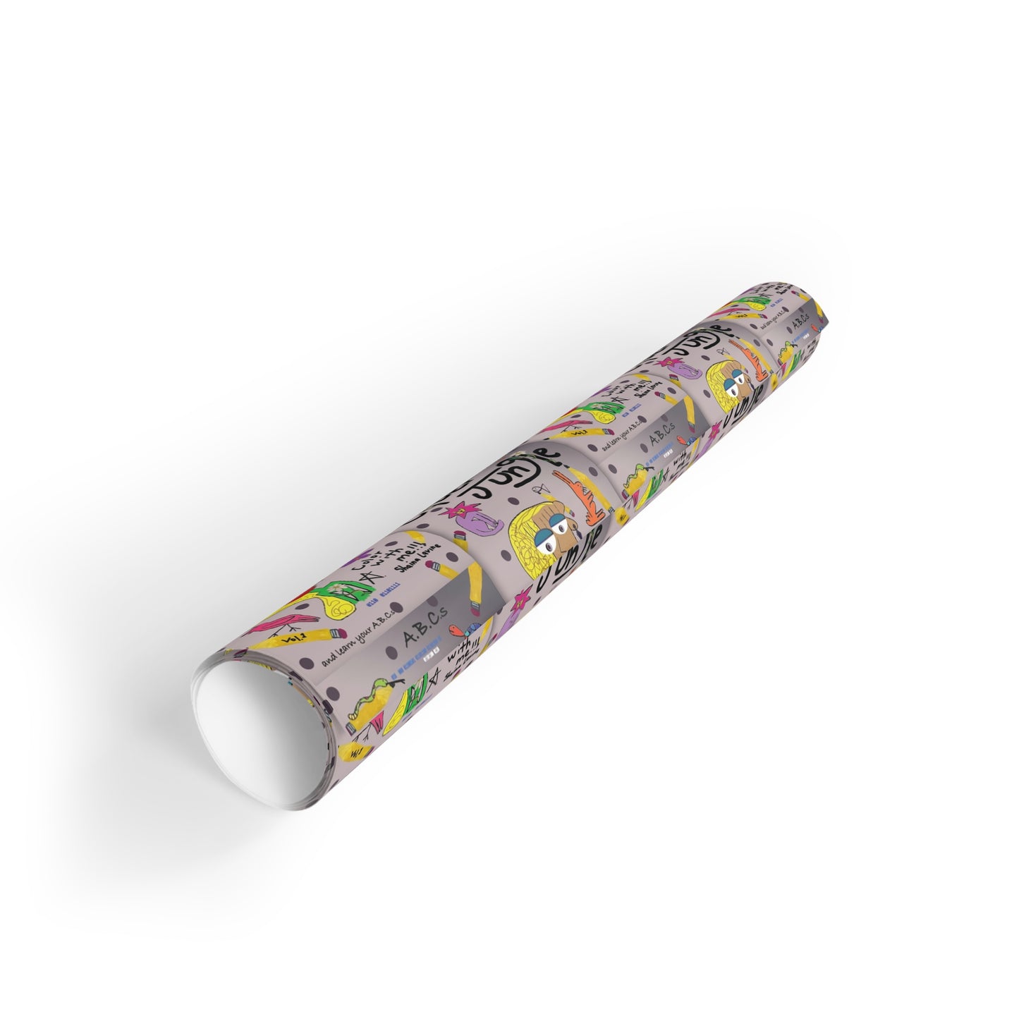 Gift Wrapping Paper Rolls, 1pc