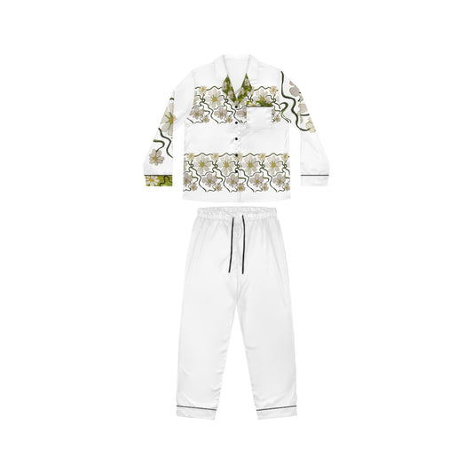 Women's Satin Pajamas (AOP)