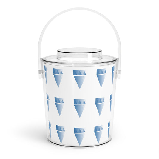 Ice Bucket with Tongs