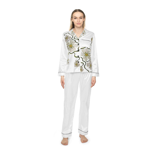 Copy of Women's Satin Pajamas (AOP)