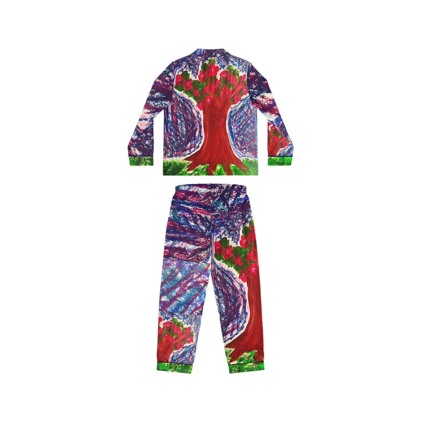 Tree of life Satin Pajamas (AOP)