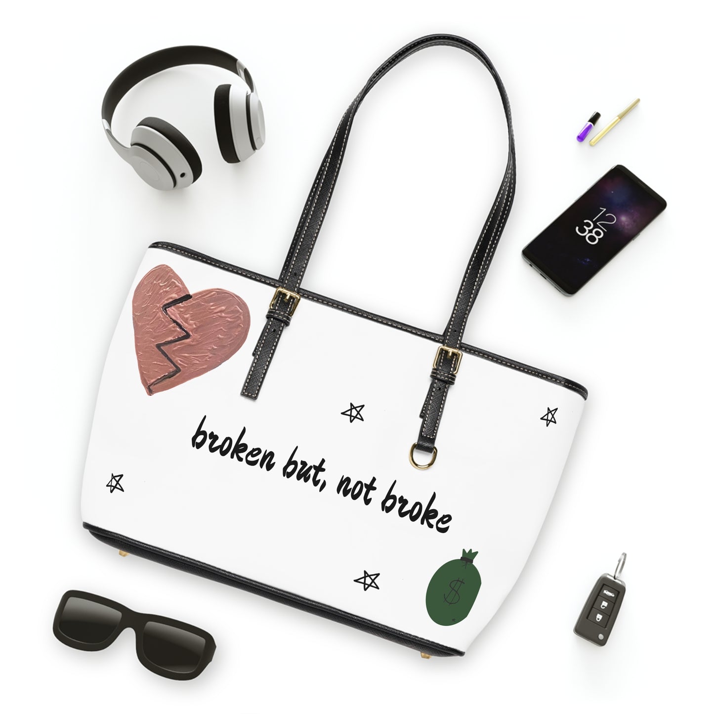 PU Leather Shoulder Bag
